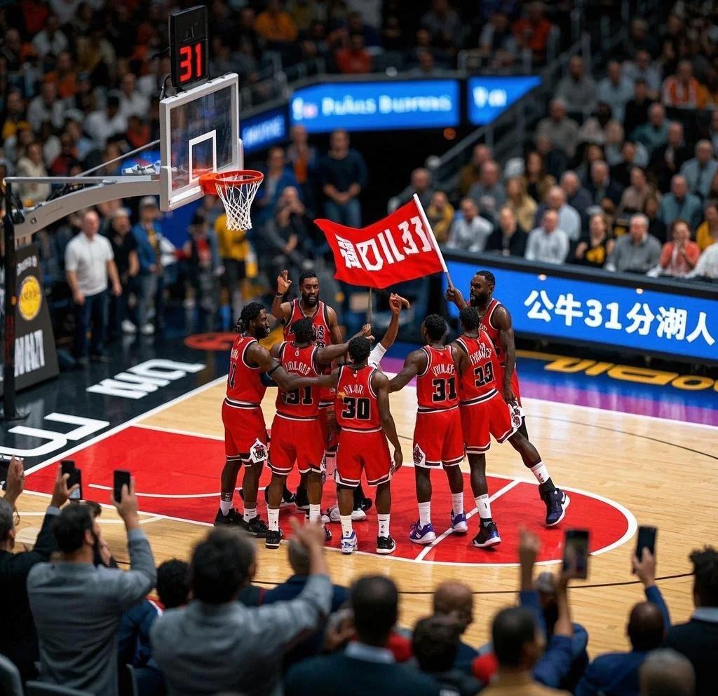 公牛客场爆冷击败湖人，西部强队遭遇失利